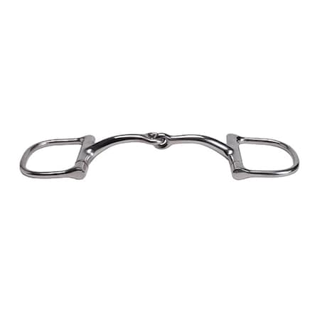 Jacks Imports Curved Mouth Dee Ring Bit 1014